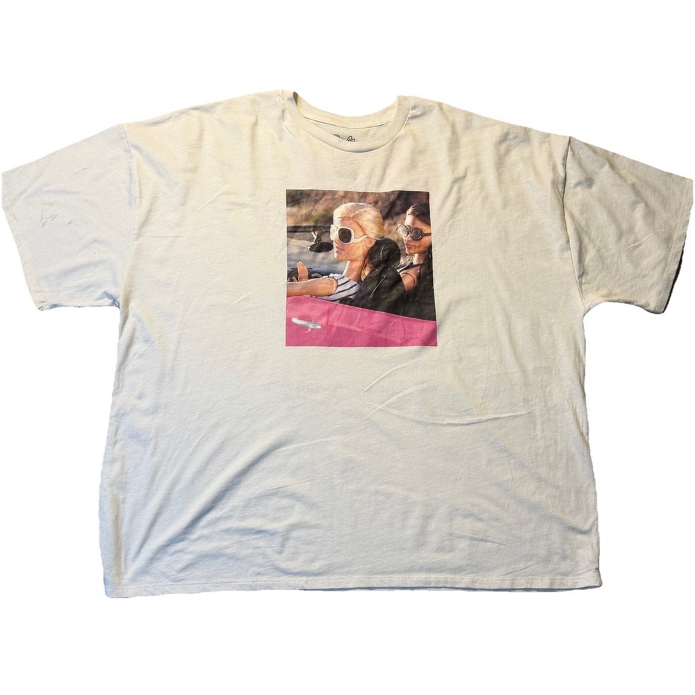 Barbie Out Of Office T Shirt XL White Graphic‎ Tee 2023 Movie Mattel